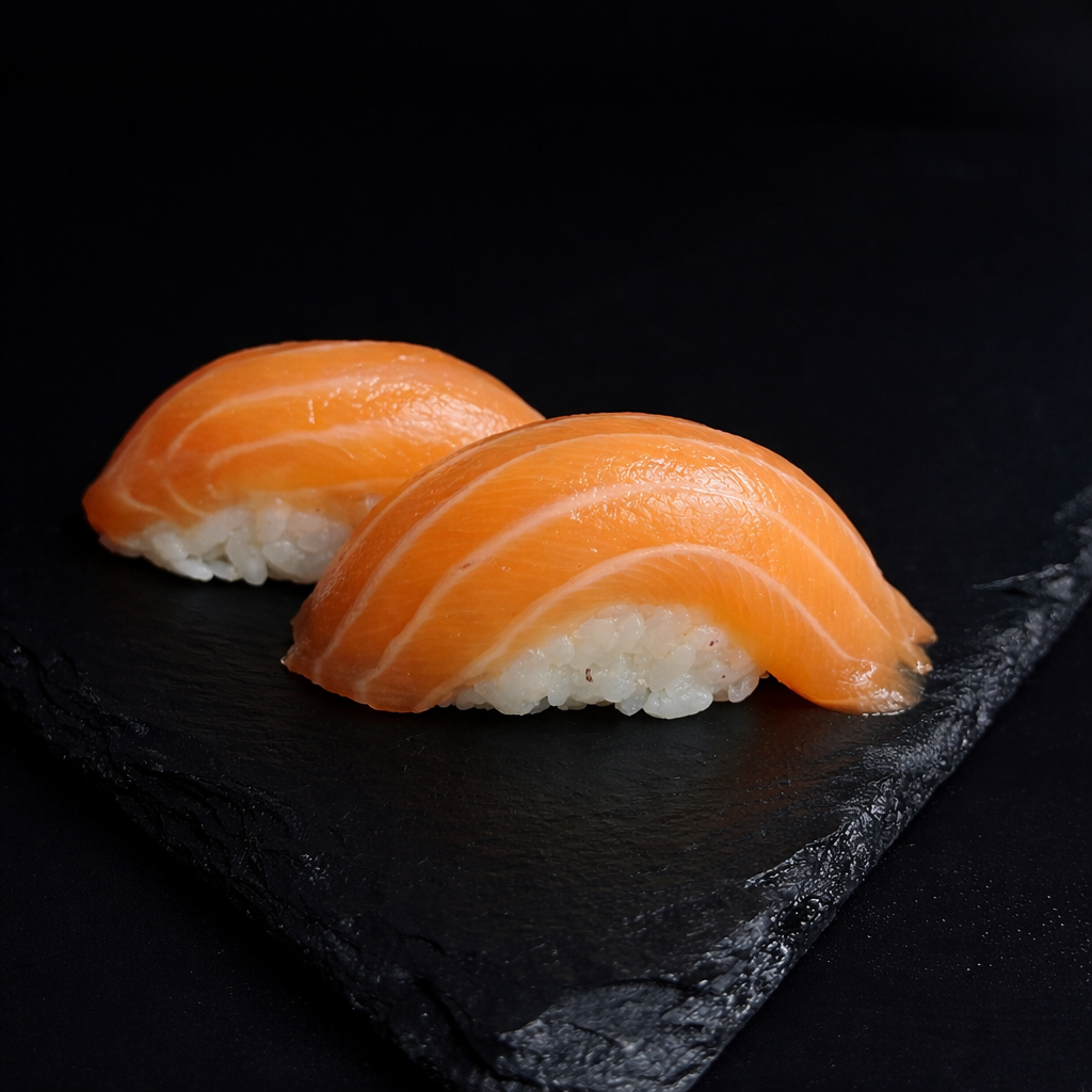 Nigiri z łososiem
